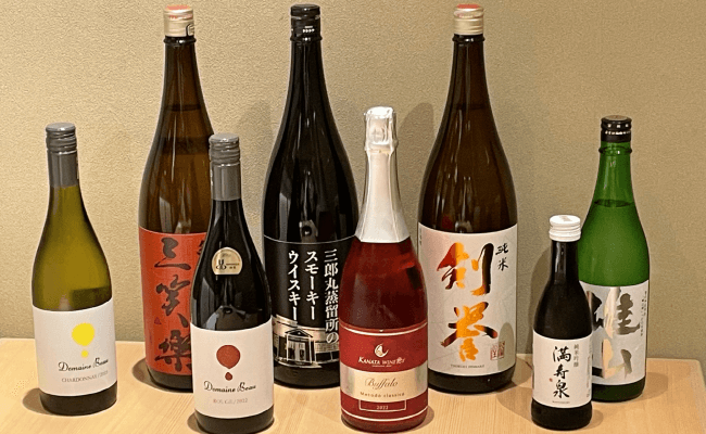 ドリンクメニュー